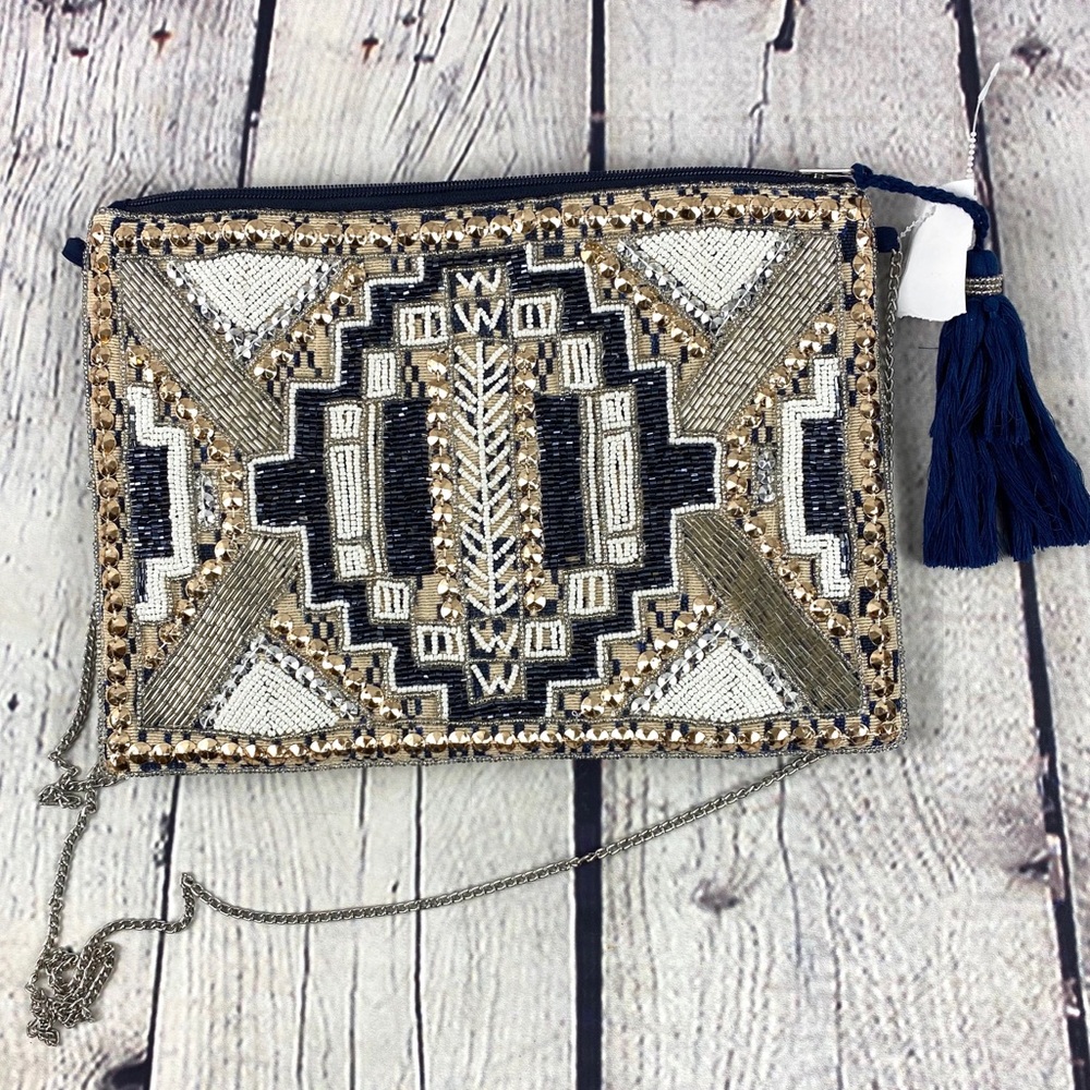 Roller Rabbit beaded purse